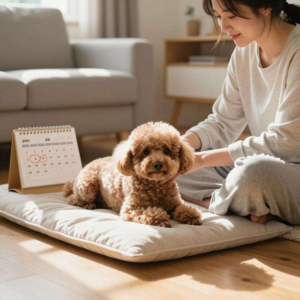 泰迪犬狂犬疫苗接种后的洗澡时间（疫苗注射后多久才能为你的泰迪犬洗澡？）(图2)