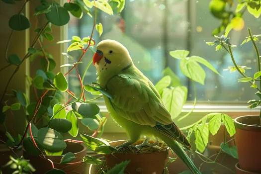 玄凤鹦鹉很怕人怎么办？(图2)