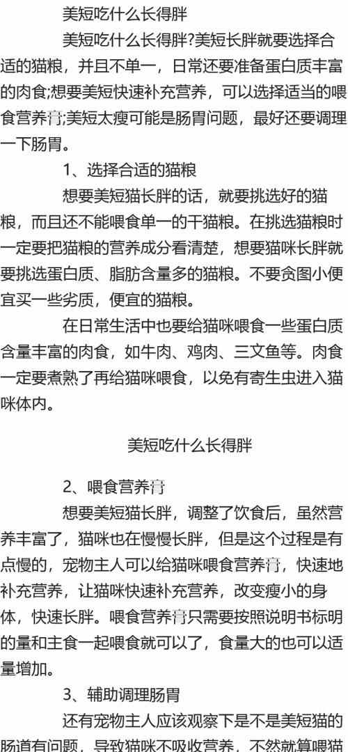 美短不能吃什么?保护你的猫咪健康饮食的关键(了解美短禁食食物,让你的猫咪远离食物危机)(图2) 美短不能吃什么?保护你的猫咪健康饮食的关键(了解美短禁食食物,让你的猫咪远离食物危机)(图2)