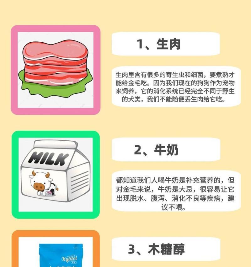 如何为你的金毛成犬提供最好的饮食？（全面了解金毛成犬的饮食需求，让你的宠物更健康 - 悠悠酷狗网