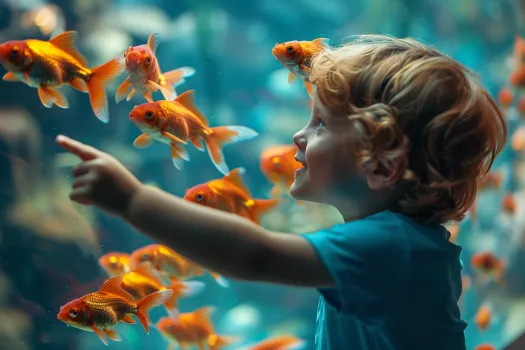 孔雀鱼能和虾一起养吗? 孔雀鱼和虾能一起养吗?(图1)