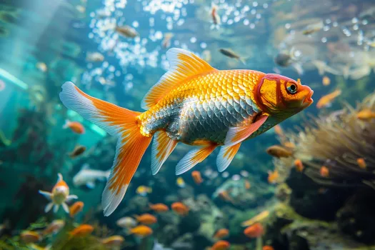 冬天金鱼趴缸底怎么回事? - 悠悠酷狗网